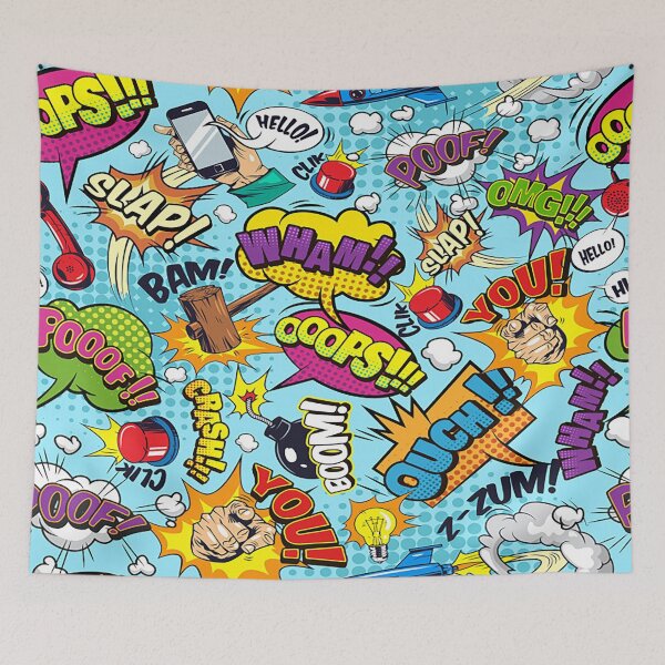 Item preview, comic element pattern designed and sold by GameNarongdech.
