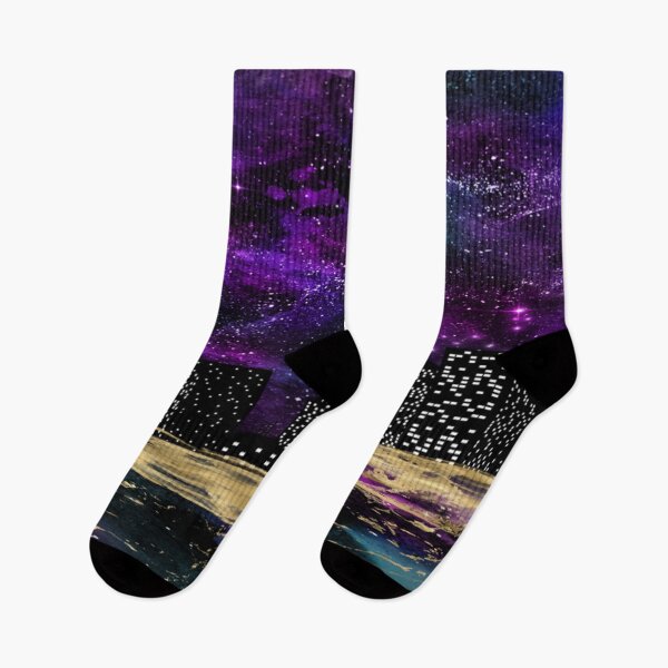 Item preview, Galaxy City Lights Abstract Art designed and sold by WOW TeesAndThings.