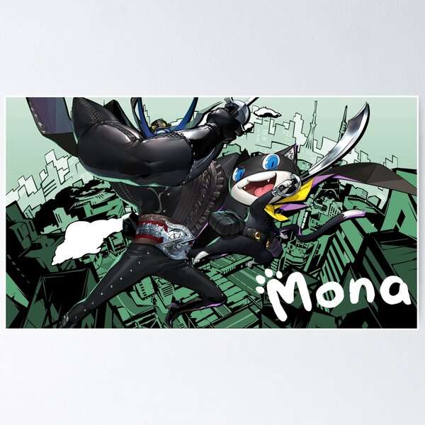 Persona 5 - Joker and Mona — Radiant Grey