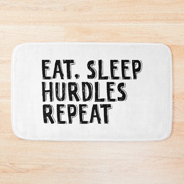Item preview, Eat, sleep, hurdles, repeat. designed and sold by Mandala & More.