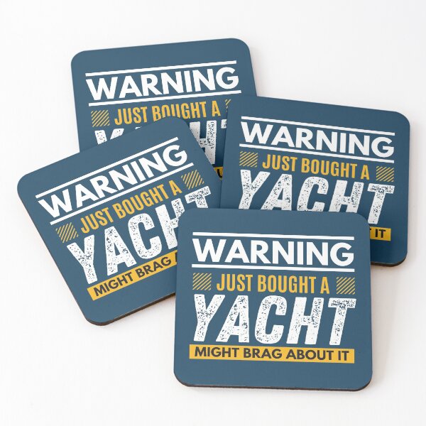 Item preview, Just bought a yacht, might brag about it designed and sold by Unchainthebeast.