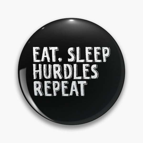Item preview, Eat, sleep, hurdles, repeat designed and sold by Mandala & More.