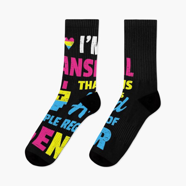 Item preview, I'm A Pansexual Means I Get Anxious Around Regardless Gender LGBTQ Community Lesbian Transgender Rainbow Bisexual designed and sold by shirti.