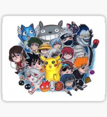 Team Anime Sticker