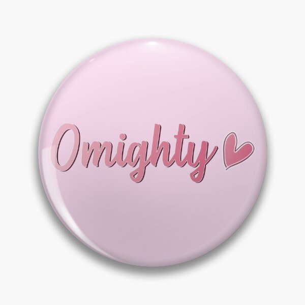 Item preview, Omighty <3 - Colorful Pink  Text designed and sold by TheMajesticGoat.