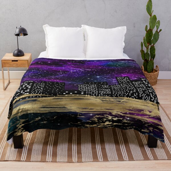 Item preview, Galaxy City Lights Abstract Art designed and sold by WOW TeesAndThings.