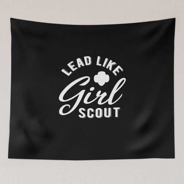 Item preview, Lead like a girl scout designed and sold by ElBeDesigns.