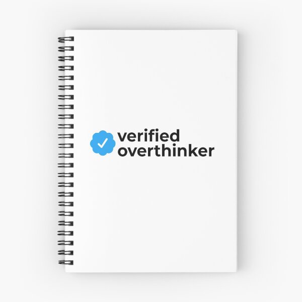 Item preview, Verified overthinker designed and sold by EnjoyMyTees.