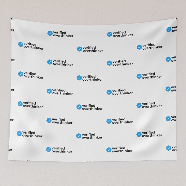 Item preview, Verified overthinker designed and sold by EnjoyMyTees.