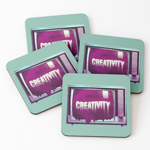 Item preview, Creativity TV Retro Vintage Psychedelic Inspiration Design designed and sold by Y. HJ2.