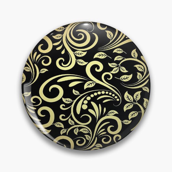 Item preview, Golden floral seamless designed and sold by GameNarongdech.