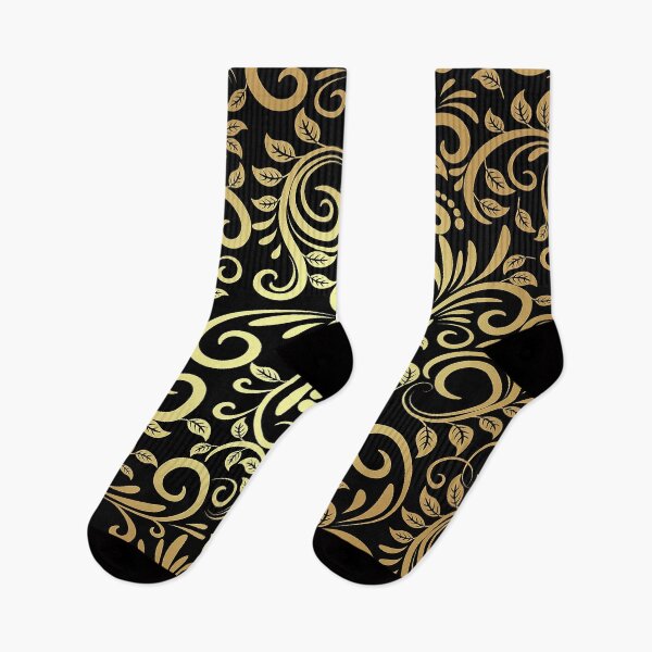 Item preview, Golden floral seamless designed and sold by GameNarongdech.