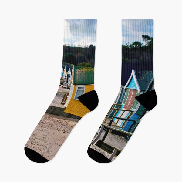 Item preview, Beach Huts Hengistbury Head Dorset England UK designed and sold by AndyEvansPhotos.