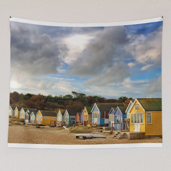 Item preview, Beach Huts Hengistbury Head Dorset England UK designed and sold by AndyEvansPhotos.