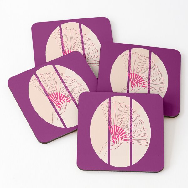 Item preview, Art Deco Retrostyle Art Nouveau, Design with Fan, Arte Abstracto designed and sold by Adri Barnard.