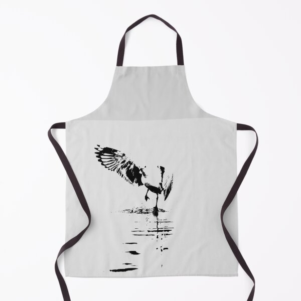 Item preview, Seagull skipping across water in monochrome black and white designed and sold by Brian Scantlebury.