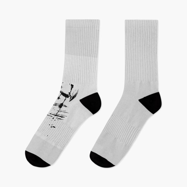 Item preview, Seagull skipping across water in monochrome black and white  designed and sold by Brian Scantlebury.