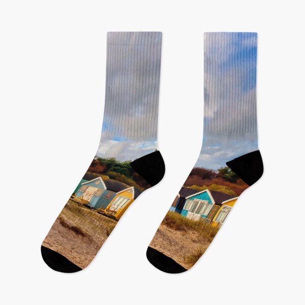 Item preview, Beach Huts Hengistbury Head Dorset England UK designed and sold by AndyEvansPhotos.
