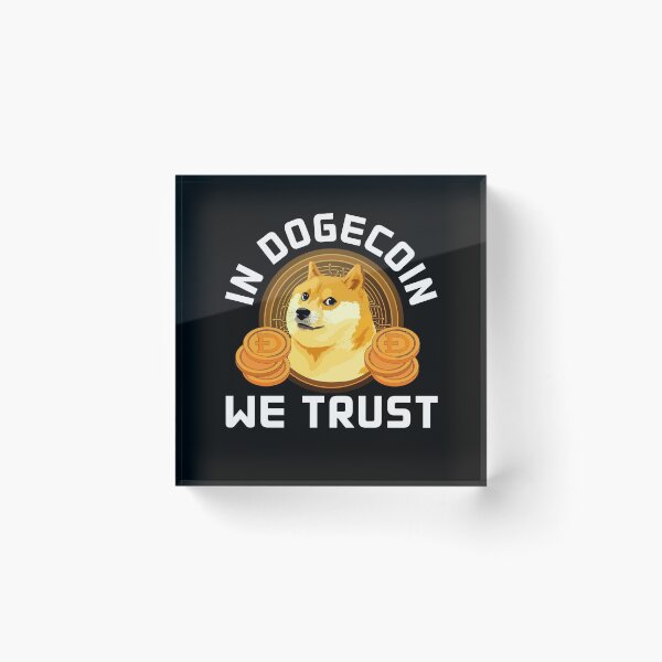Item preview, In Dogecoin We Trust designed and sold by ReichBourne.