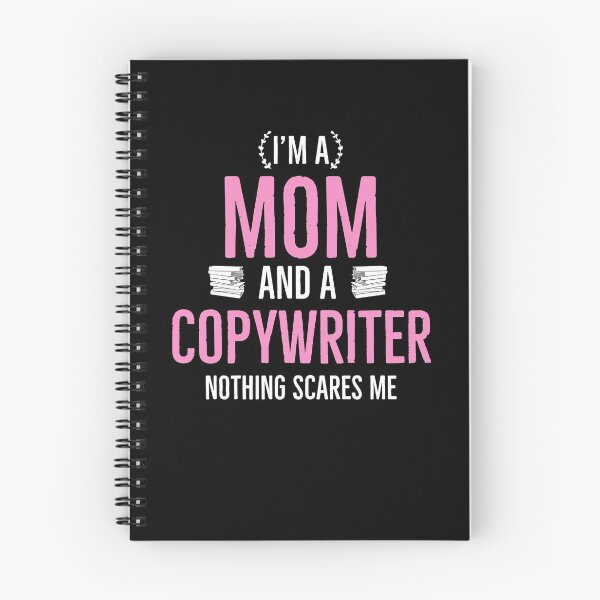 Item preview, I’m a Mom and a Copywriter Nothing Scares me designed and sold by AwesomeWorld1.