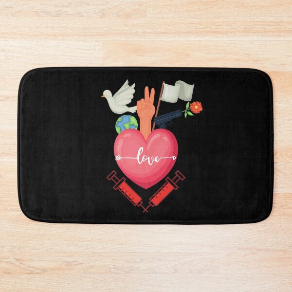 Item preview, Funny Peace Love And Vaccine,Pro-Vaccine,2021 vaccine  designed and sold by Sujitra  Romyen.