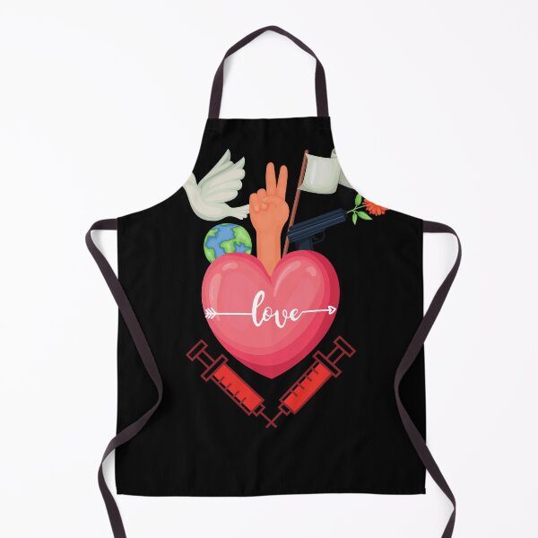 Item preview, Funny Peace Love And Vaccine,Pro-Vaccine,2021 vaccine designed and sold by Sujitra Romyen.