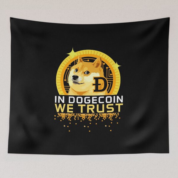 Item preview, In Dogecoin We Trust designed and sold by ReichBourne.