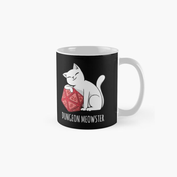 Mug Funny Cup - Chats de Bande Dessinée Cats Funny - Wit Zwart - Céramique  - 350ml