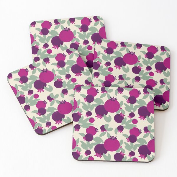 Item preview, Pomegranate pattern designed and sold by RosanneCreates.