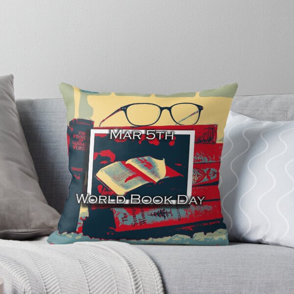 Item preview, I LOVE WORLD BOOK DAY designed and sold by REALDesign-Shop.