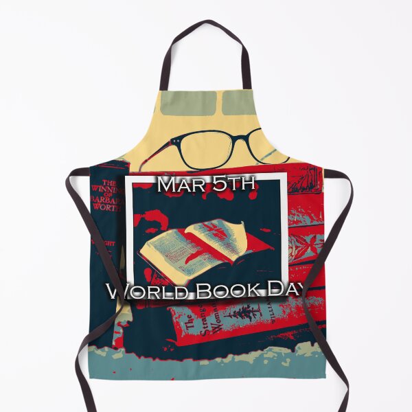 Item preview, I LOVE WORLD BOOK DAY designed and sold by REALDesign-Shop.