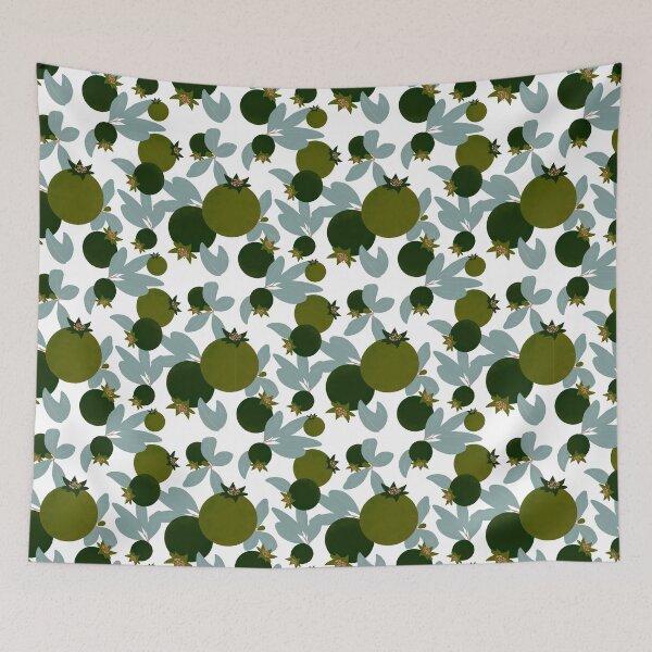 Item preview, Pomegranate pattern designed and sold by RosanneCreates.