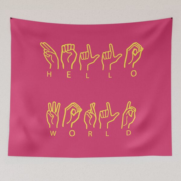 Item preview, Hello World designed and sold by yayor.