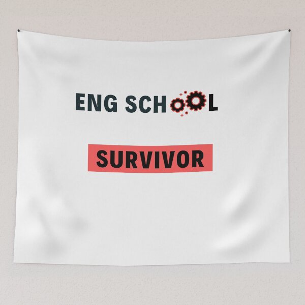 Item preview, Engineering school survivor designed and sold by Berry Pink.