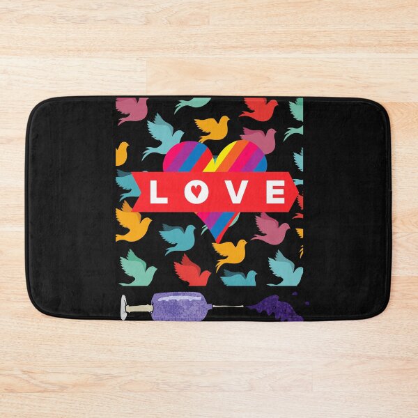 Item preview, Funny Peace Love And Vaccine 2021 , Pro-Vaccine designed and sold by Sujitra  Romyen.