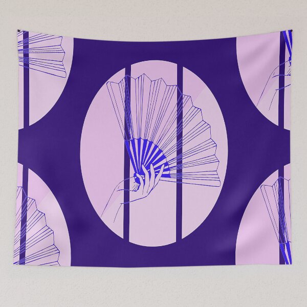 Item preview,  Art Deco Retro style Art Nouveau, Design with Fan,nr 2,  Arte Abstracto designed and sold by Adri Barnard.