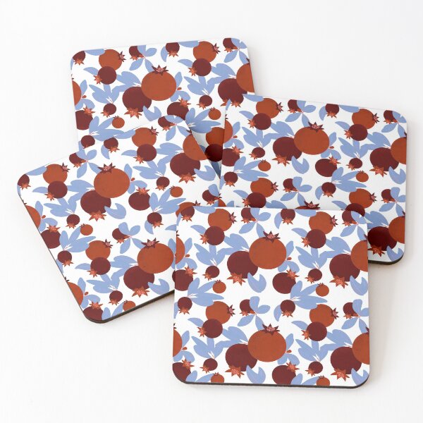 Item preview, Pomegranate pattern designed and sold by RosanneCreates.