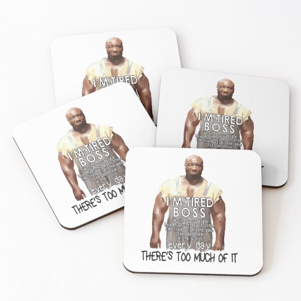 Item preview, I am tired boss designed and sold by clad63.