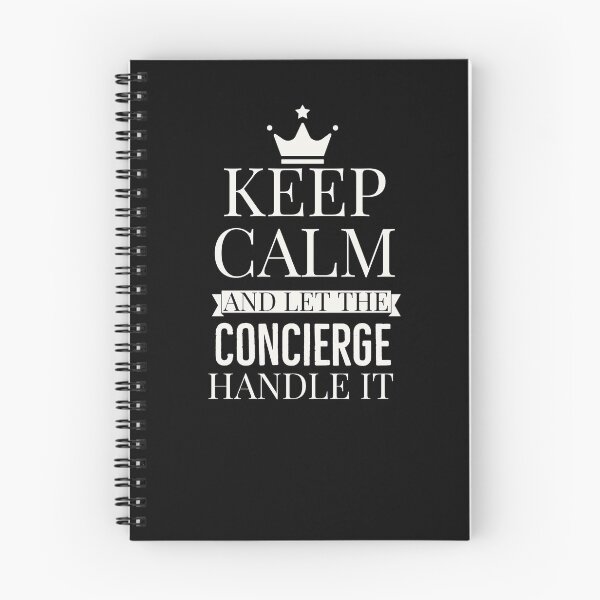 Item preview, Keep Calm And let the Concierge Handle it designed and sold by AwesomeWorld1.