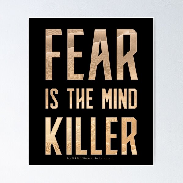 Item preview, Dune - Fear is the mind-killer (Light) - designed and sold by Printerially.