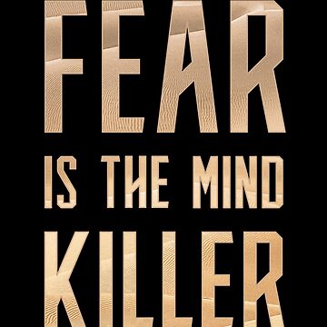 Artwork thumbnail, Dune - Fear is the mind-killer (Light) - by Printerially