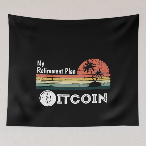 Item preview, My retirement plan Bitcoin designed and sold by noahs-shop.