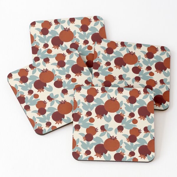 Item preview, Pomegranate pattern designed and sold by RosanneCreates.