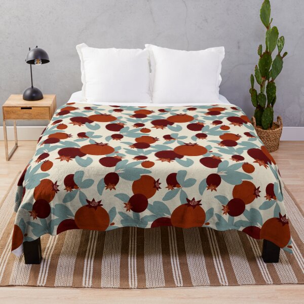 Item preview, Pomegranate pattern designed and sold by RosanneCreates.