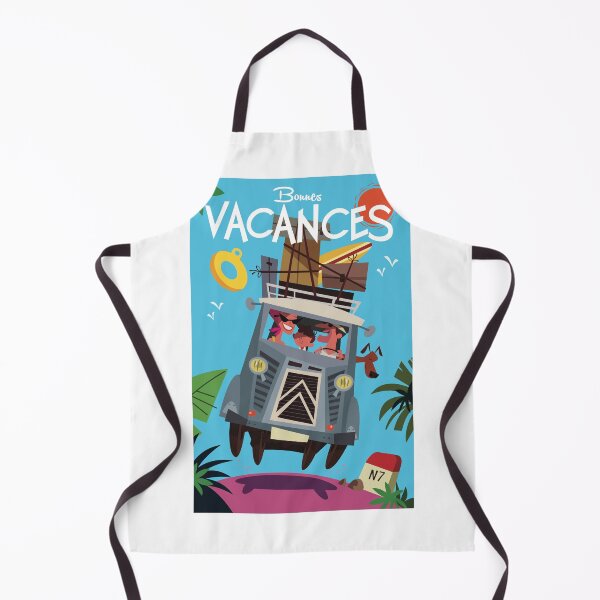 Item preview, Bonnes Vacances poster designed and sold by GAGodel.