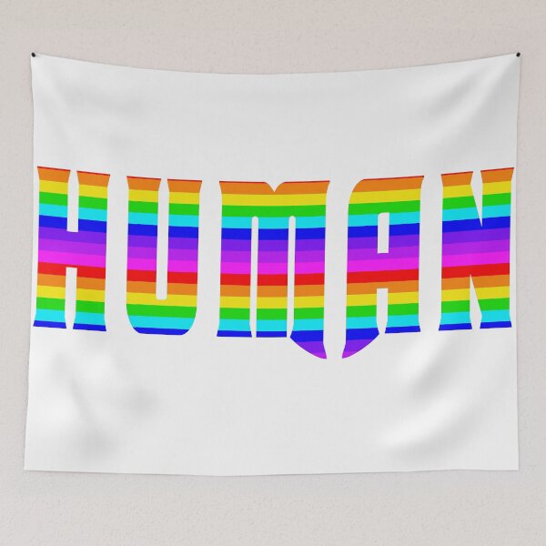 Item preview, HUMAN - Rainbow designed and sold by Jagged3068.
