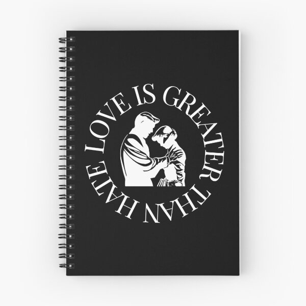 Item preview, LOVE IS GREATER THAN HATE Design designed and sold by LevelUpMerch.