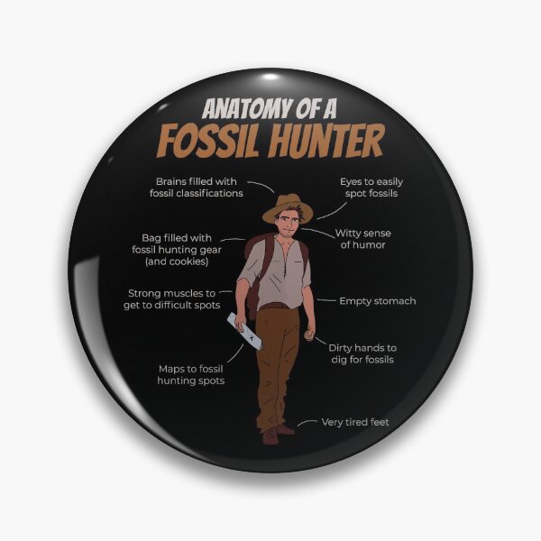 Item preview, Anatomy Of A Fossil Hunter Gift For Fossil Hunters And Paleontologists designed and sold by JokeGysen.