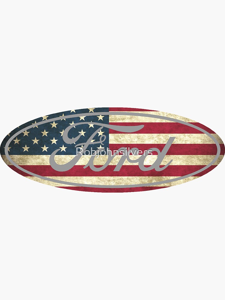 Ford American Flag by Robjohnsilvers