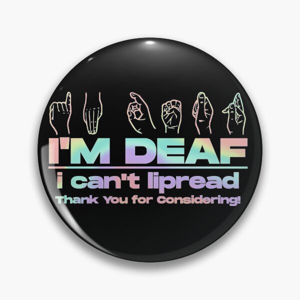 Item preview, I'M DEAF (Apparel) designed and sold by artsycore.